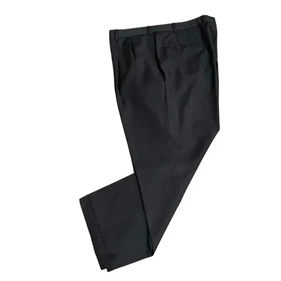 Jos A Bank Executive Collection Dark Charcoal with woven stripes GUC - Picture 1 of 8